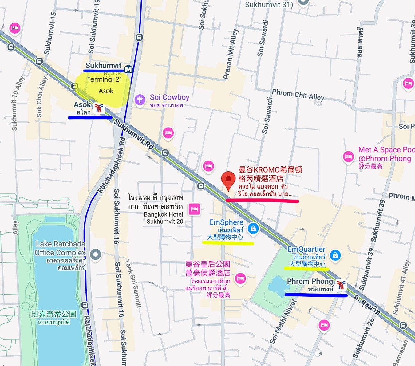 KROMO Bangkok 曼谷飯店 泰國住宿推薦 曼谷BTS住宿 無邊際泳池 曼谷新開幕飯店 Sukhumvit