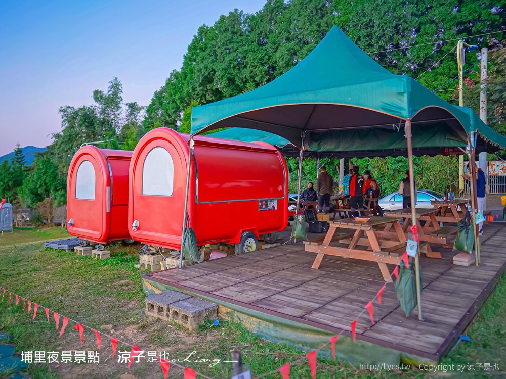 埔里景點 夜景 虎頭山觀景台 南投親子景點 埔里飛行傘基地 台灣地理中心碑