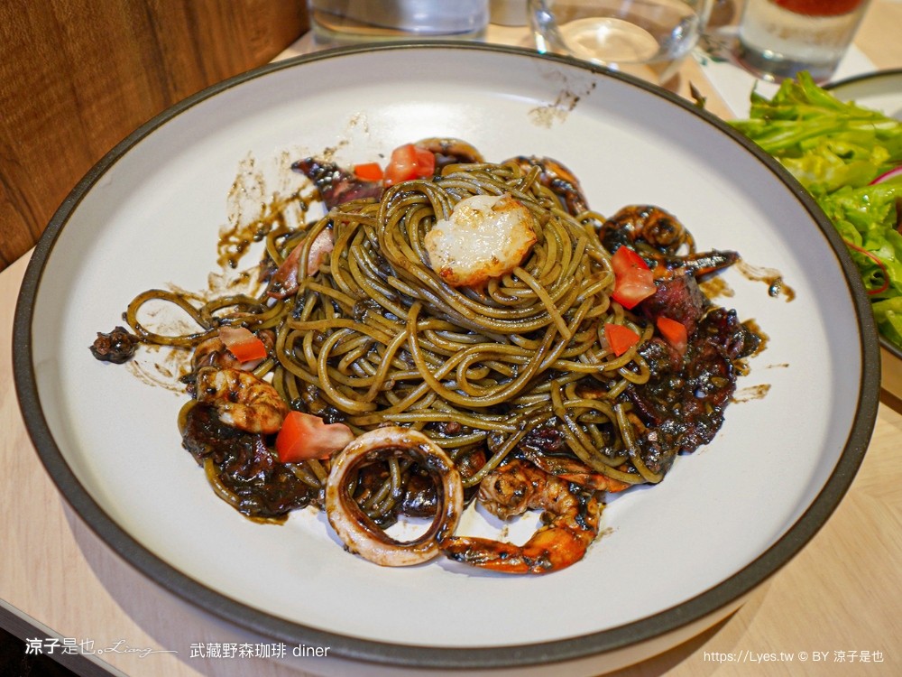 武藏野森珈琲diner 菜單 台中 lalaport 美食 台中車站早午餐 日本咖啡廳 森林系