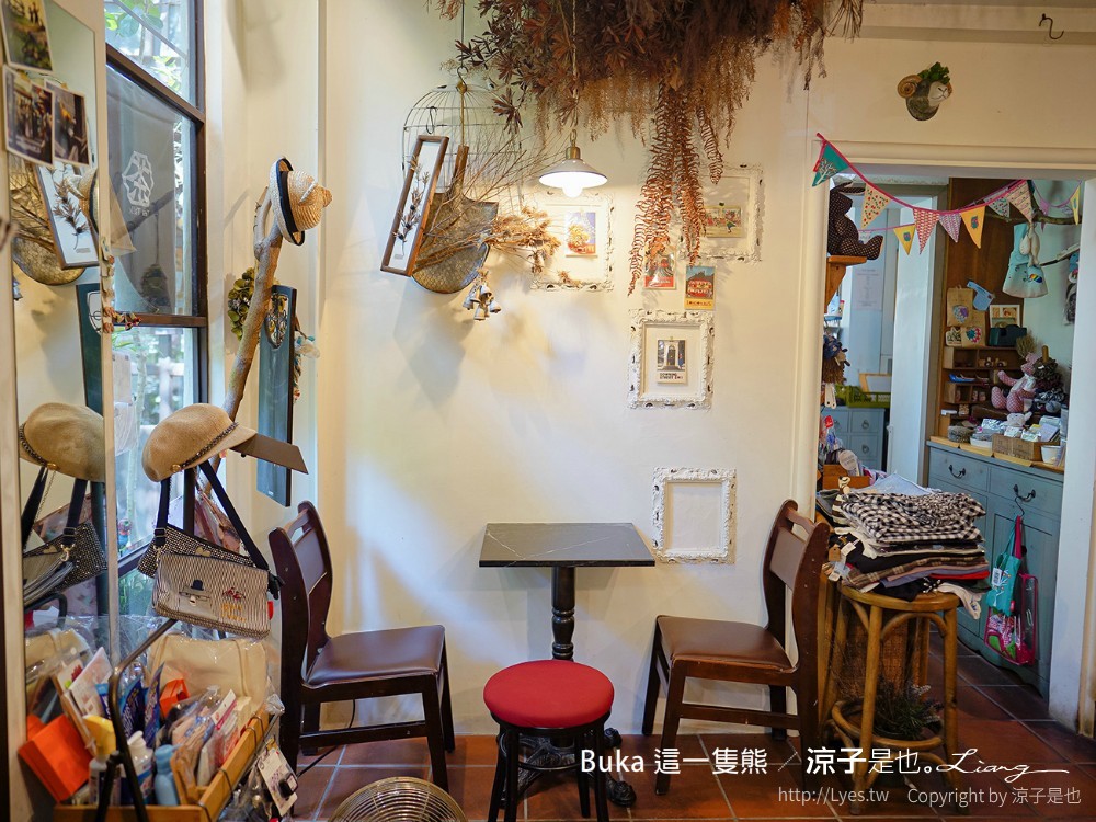 BUKA這一隻熊 菜單 台中早午餐 森林系花園餐廳 北屯景觀餐廳 咖啡館 日式雜貨 台中下午茶