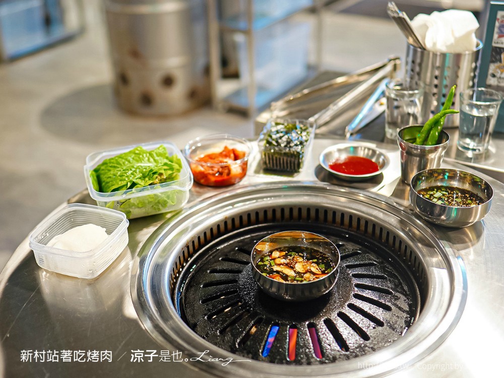新村站著吃烤肉 台中2号店 PARK2草悟廣場美食 韓國首爾60年排隊老店 台中韓式烤肉