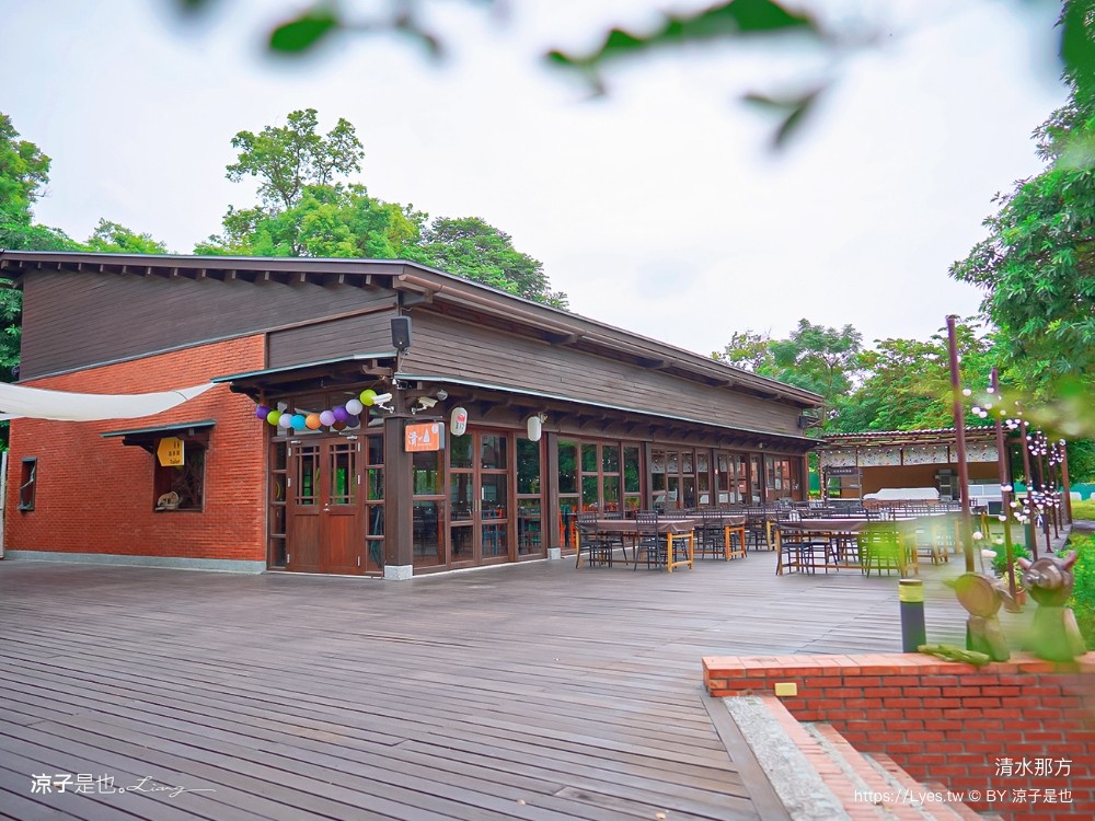 清水那方 彰化親子景點 氣墊兒童戲水池 沙坑 泡腳 餐廳 野餐 豪華懶人露營 溫泉泡湯