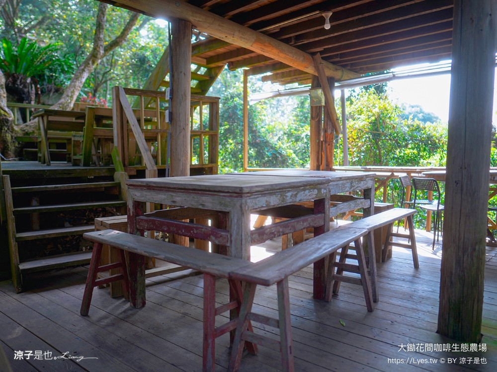 大鋤花間 咖啡生態農場 菜單 台南景點 台南東山175咖啡公路 咖啡館 景觀餐廳