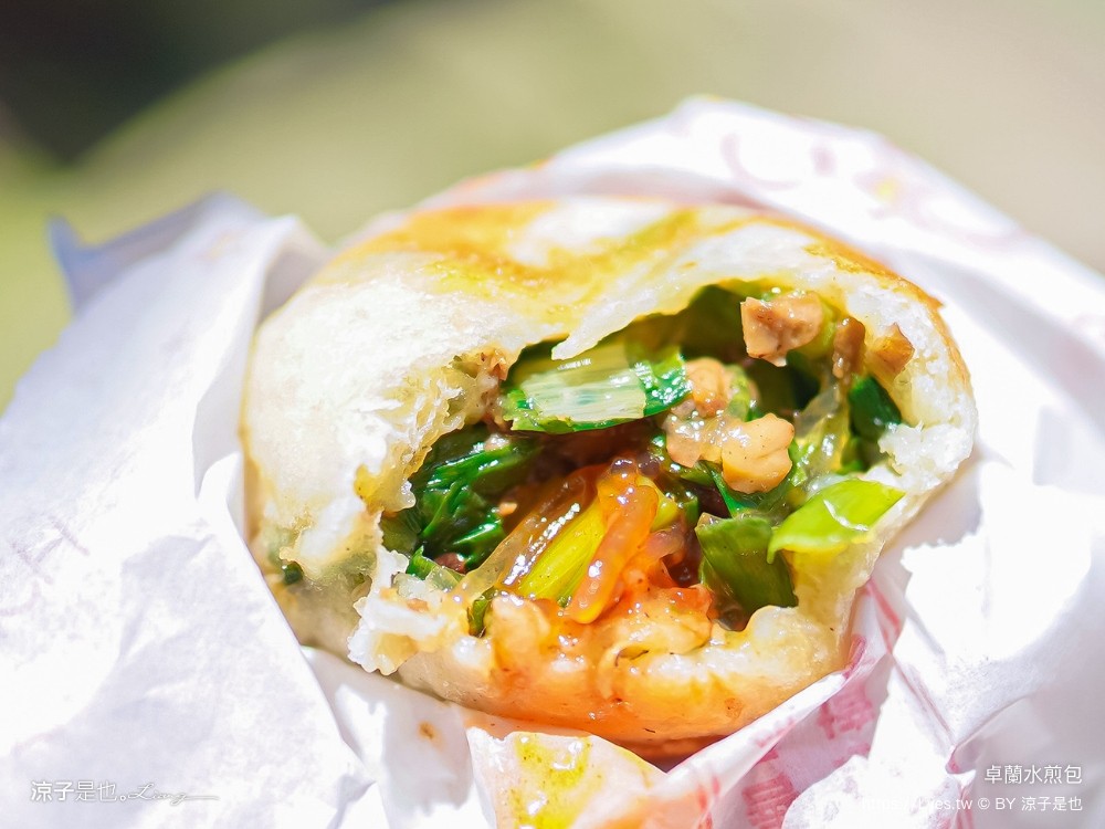 卓蘭水煎包 苗栗卓蘭美食小吃 高麗菜 韭菜 素食水煎包 食尚玩家推薦