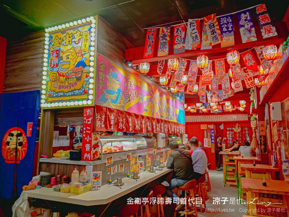 金衛亭 浮誇壽司 菜單 台中東區 美食餐廳 樂成宮 日式料理 東光園道