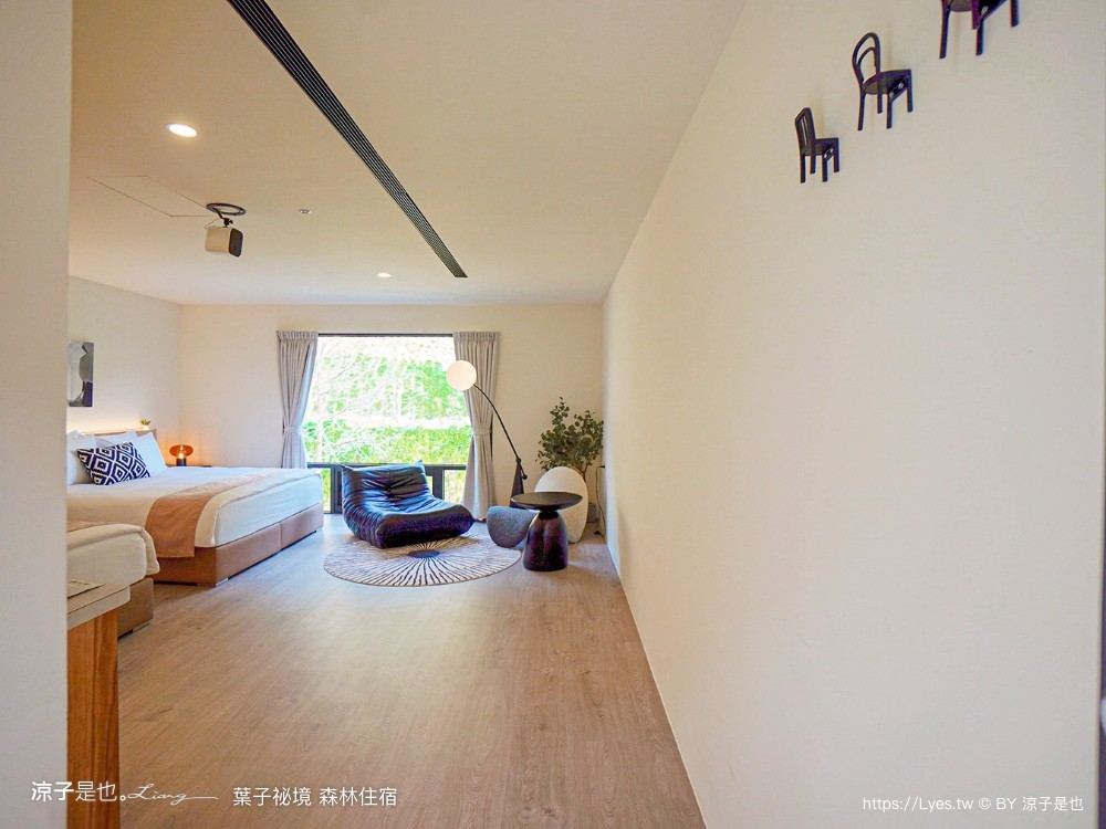 葉子祕境 南投埔里民宿 森林住宿 豪華懶人 netflix disney 日月潭 早餐 晚餐