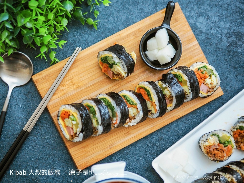 K bab 大叔的飯卷 菜單 台中 中友百貨 一中街 美食餐廳 小吃
