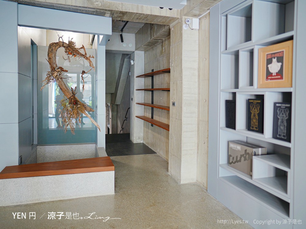 YEN円 菜單 台中北屯咖啡館 藝廊 清水模建築 水泥拿鐵 司康輕食 新開幕 捷運店美食