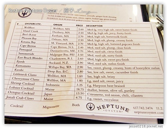 Boston Neptune Oyster 7