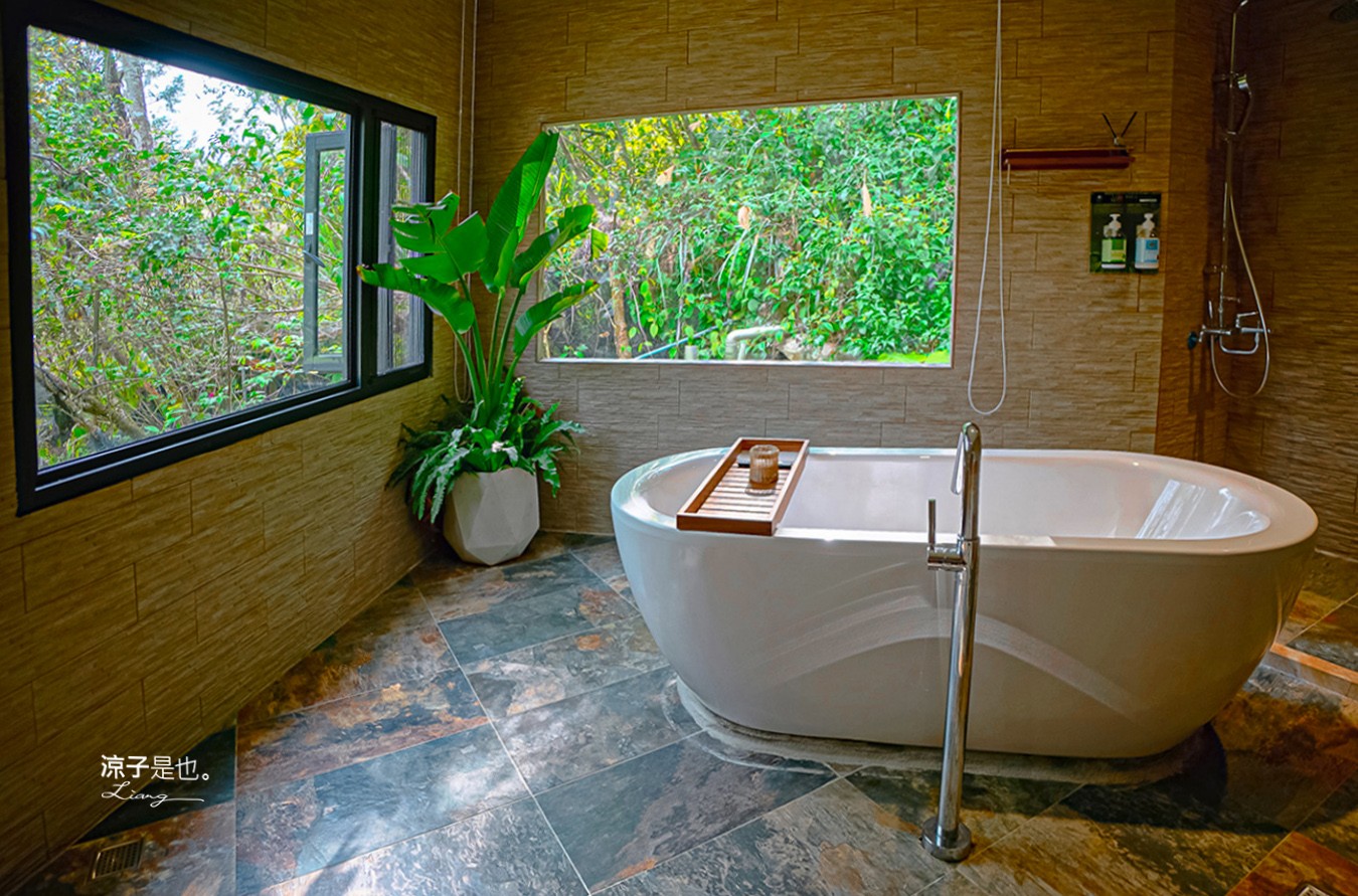 葉子祕境 南投埔里民宿 森林住宿 豪華懶人露營 一泊二食 飯店 Netflix Disney+ 日月潭 早餐 晚餐