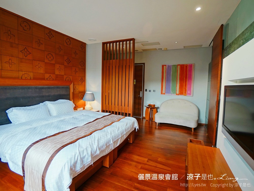 儷景溫泉會館 台南關子嶺溫泉飯店 泥漿溫泉住宿 尊榮館雙人房 戶外溫泉設施