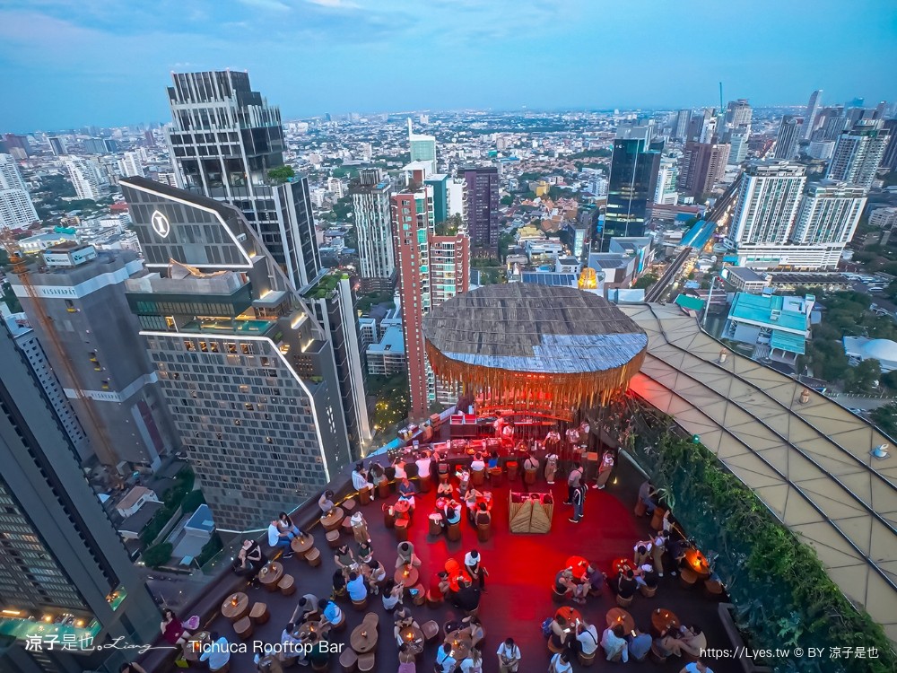 水母酒吧 水母酒吧 Tichuca Rooftop Bar 泰國曼谷 高空酒吧 推薦 網美 T-One大樓 景點 Thong Lor站 泰國曼谷 高空酒吧 推薦 網美 tone大樓 景點 thong lor站