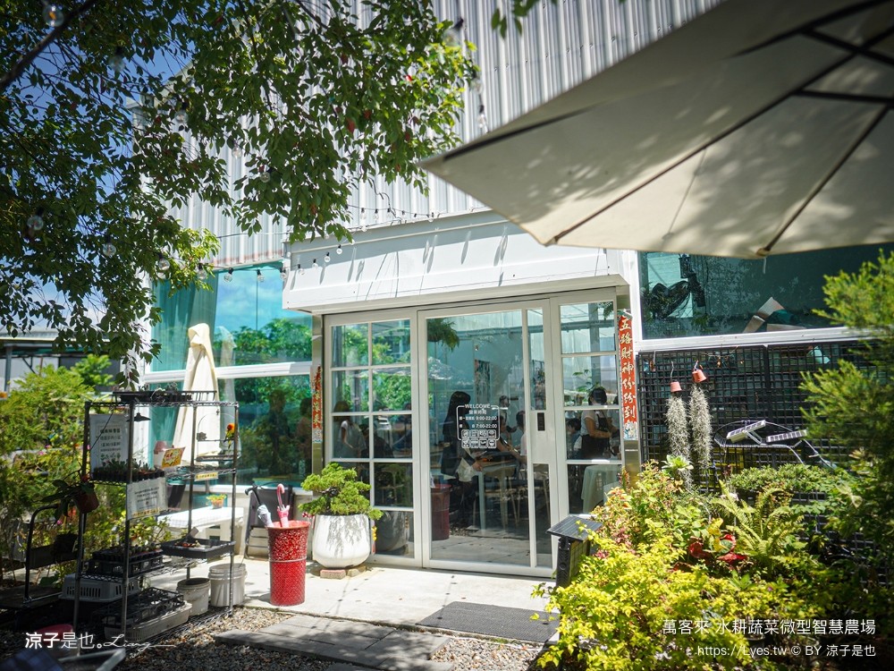 萬客來水耕蔬菜微型智慧農場 菜單 台南餐廳 台南美食 玻璃屋餐廳 台南景觀餐廳 早午餐