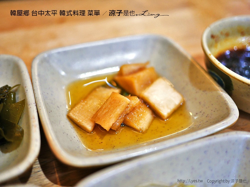 韓屋鄉 台中太平 韓式料理 菜單