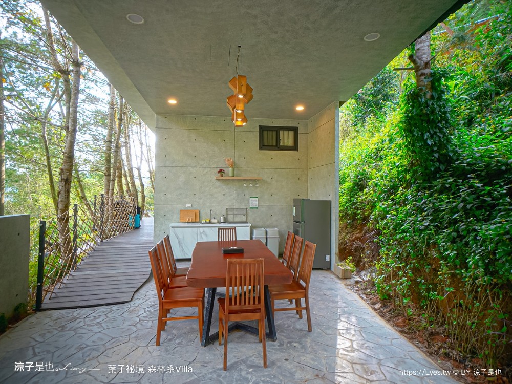 葉子祕境 南投埔里民宿 森林住宿 豪華懶人露營 一泊二食 netflix disney 日月潭 早餐 晚餐