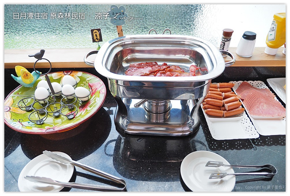 日月潭住宿-原森林民宿 有游泳池的日月潭親子民宿(環境、早餐、下午茶篇)