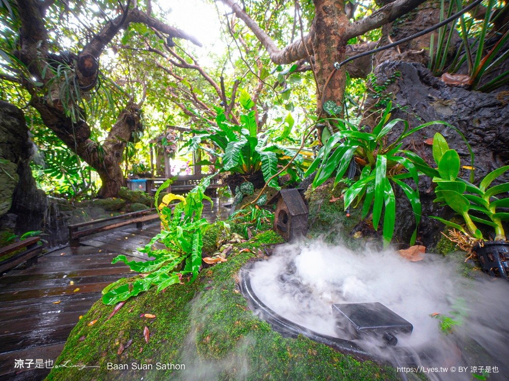 Baan Suan Sathon 泰國曼谷 森林系餐廳 推薦 泰式料理 網美風 交通 下午茶