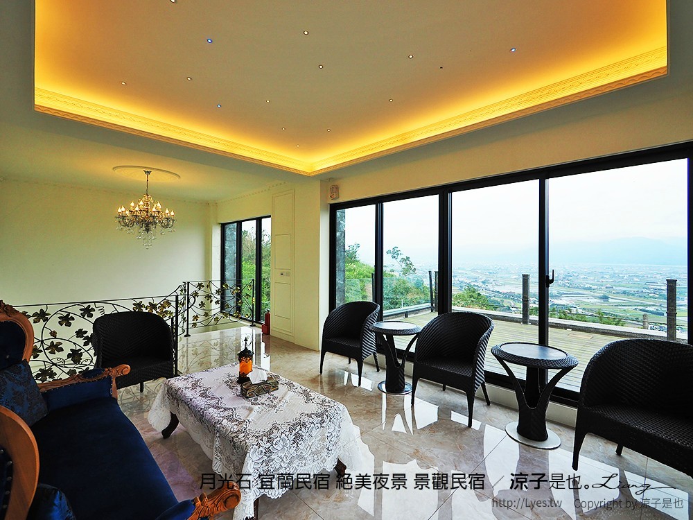 月光石 宜蘭民宿 絕美夜景 景觀民宿