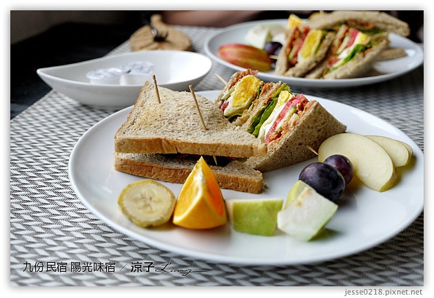 九份-陽光味宿-陽台風景很美的九份民宿