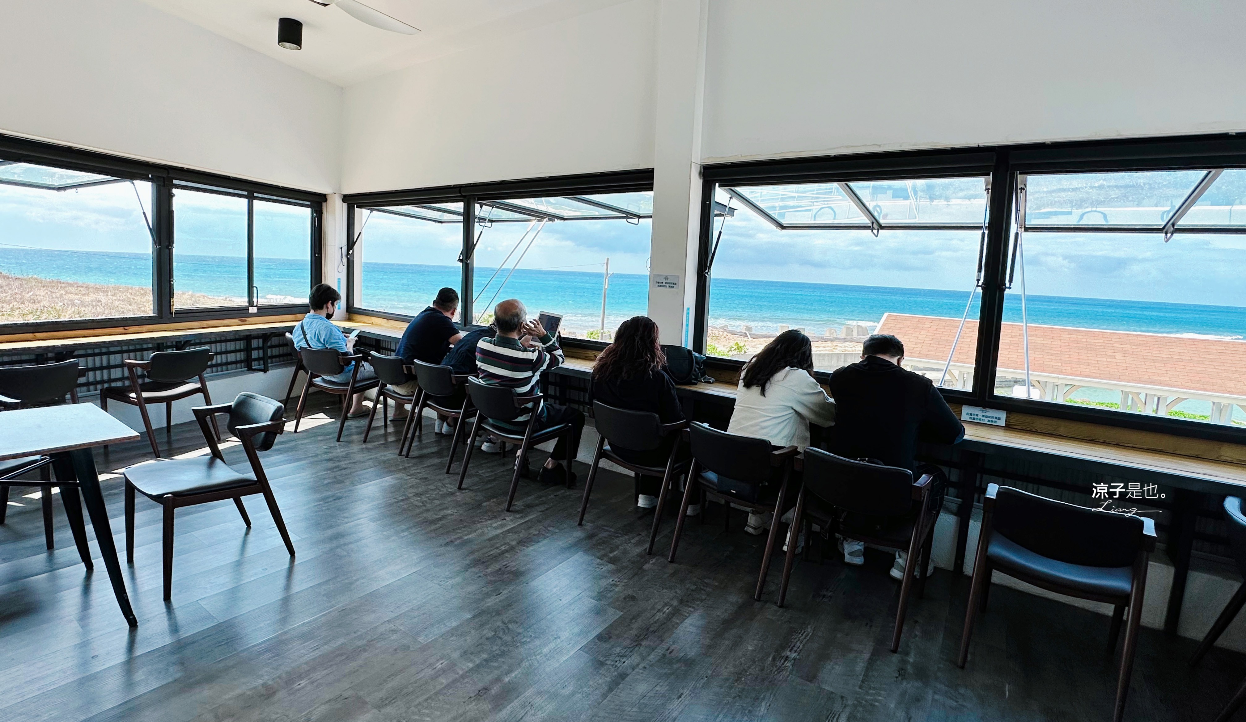 逅灣咖啡 菜單 屏東車城 海景咖啡廳 墾丁海景餐廳推薦 日式茶點 烤飯團 日式糰子 Hou Wan 