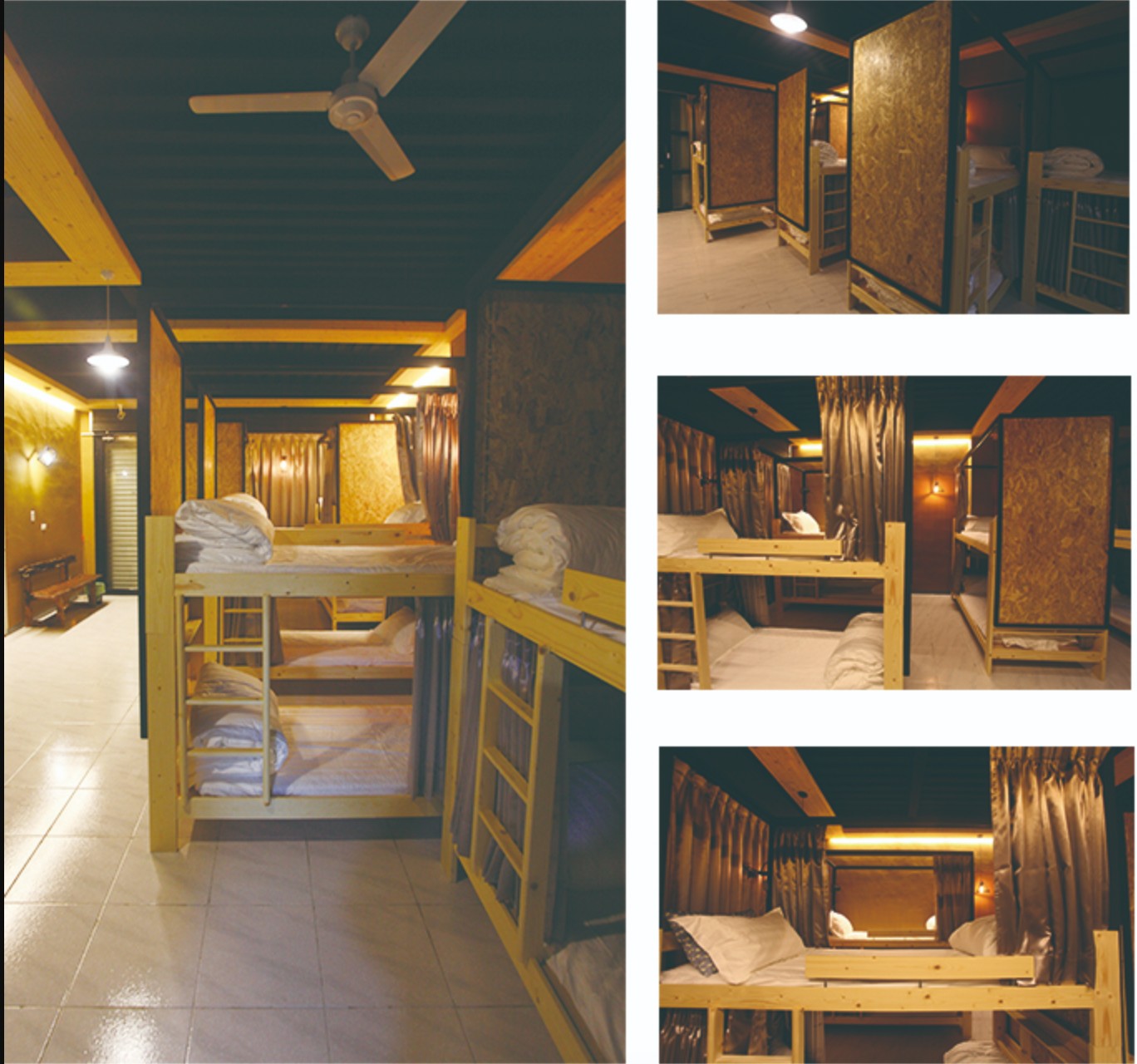 光影民宿 嘉義住宿推薦 布袋民宿 房型 雙人房 四人房 背包客