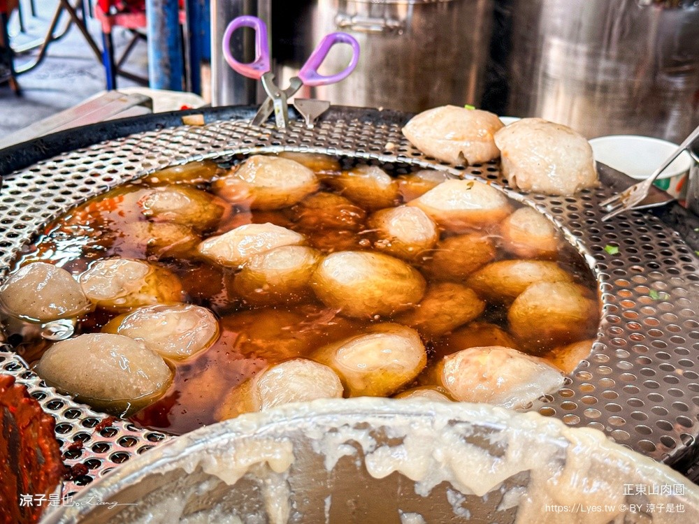 正東山肉圓 台中肉圓 台中小吃 脆皮肉圓 正東山肉圓菜單
