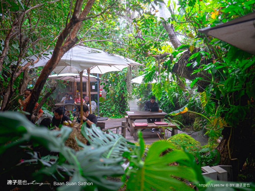Baan Suan Sathon 泰國曼谷 森林系餐廳 推薦 泰式料理 網美風 交通 下午茶