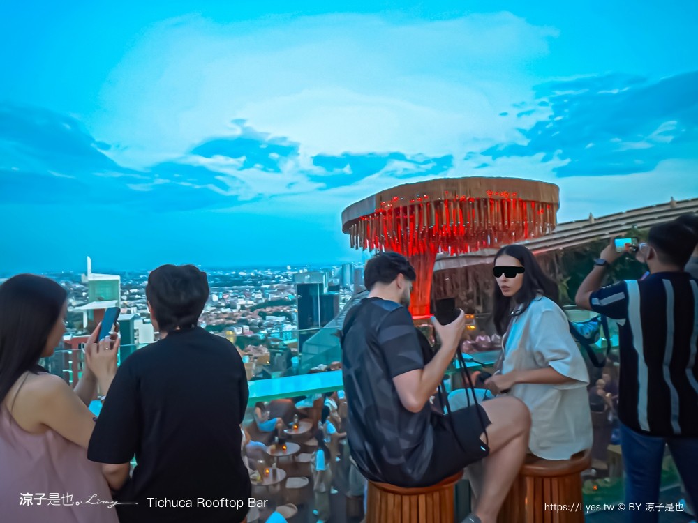 水母酒吧 水母酒吧 Tichuca Rooftop Bar 泰國曼谷 高空酒吧 推薦 網美 T-One大樓 景點 Thong Lor站 泰國曼谷 高空酒吧 推薦 網美 tone大樓 景點 thong lor站