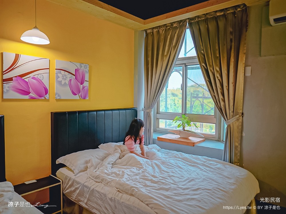 光影民宿 嘉義住宿推薦 布袋民宿 房型 雙人房 四人房 背包客