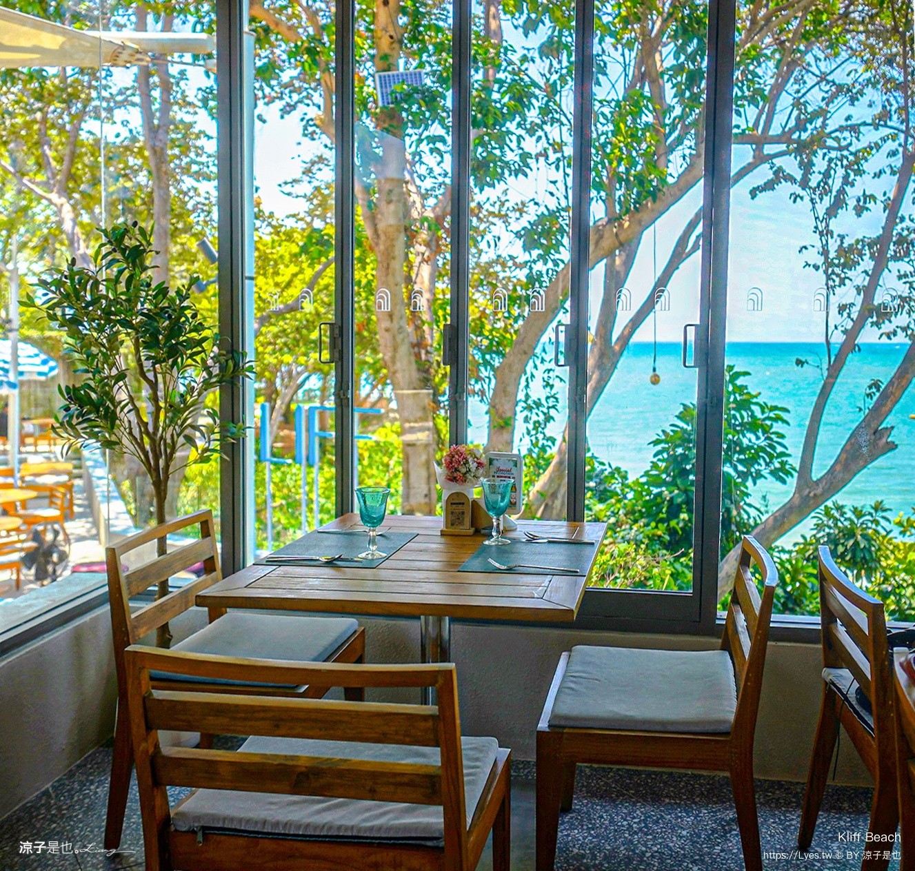 Kliff Beach 芭達雅海景餐廳 芭達雅景觀餐廳 Pattaya Beach Club 海景咖啡館 海景餐酒館