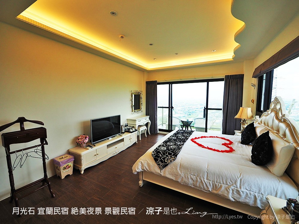 月光石 宜蘭民宿 絕美夜景 景觀民宿