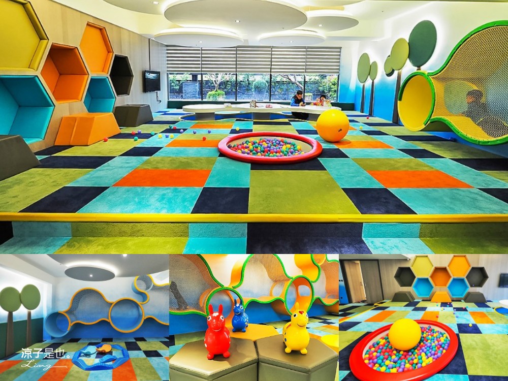 嘉義住宿-新悅花園酒店(原寬悅花園酒店) 親子飯店 旋轉木馬x兒童遊戲室x電動車賽車場 小孩玩不停啊