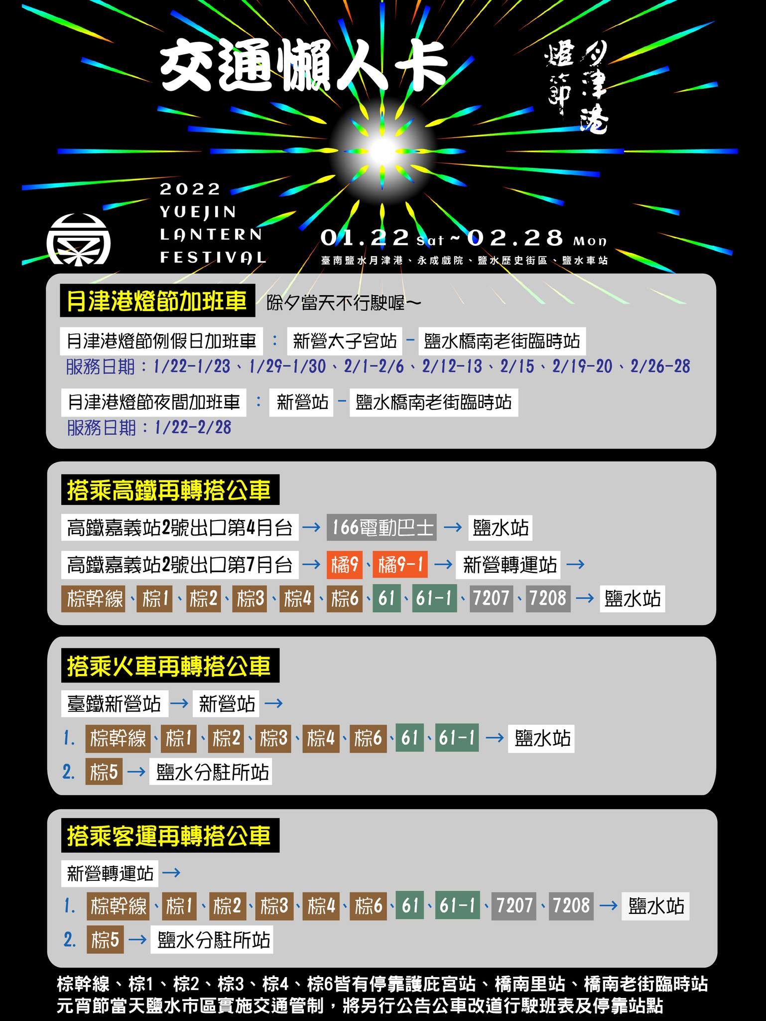 2022月津港燈節 台南鹽水 地圖 交通 展期 鹽水車站 親子景點 開幕 無人機 春節活動
