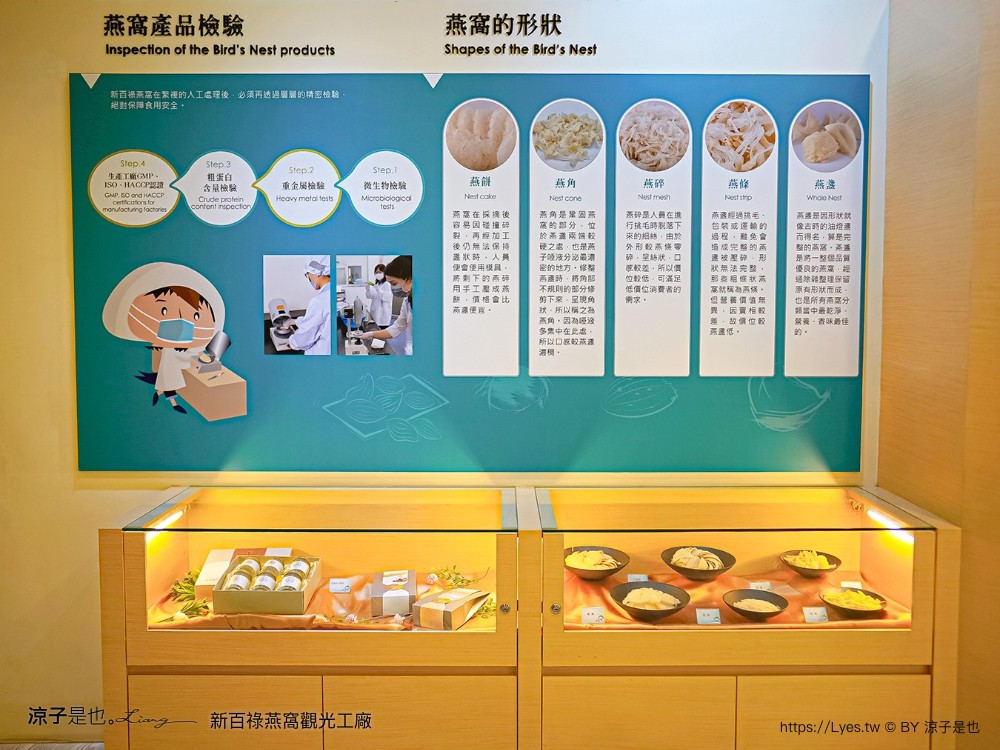 新百祿燕窩觀光工廠 免門票 台南景點 親子景點 燕窩DIY 台南伴手禮 互動體驗 新百祿燕窩評價