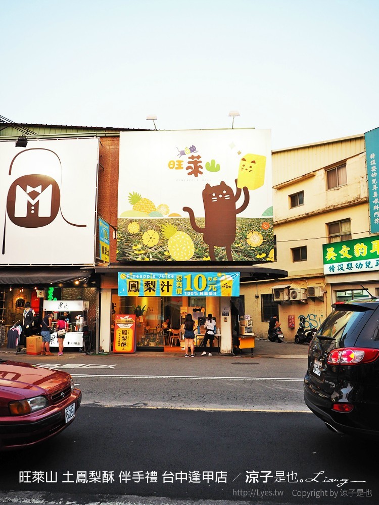 旺萊山 土鳳梨酥 伴手禮 台中逢甲店