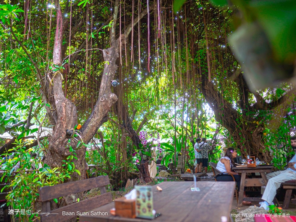 Baan Suan Sathon 泰國曼谷 森林系餐廳 推薦 泰式料理 網美風 交通 下午茶