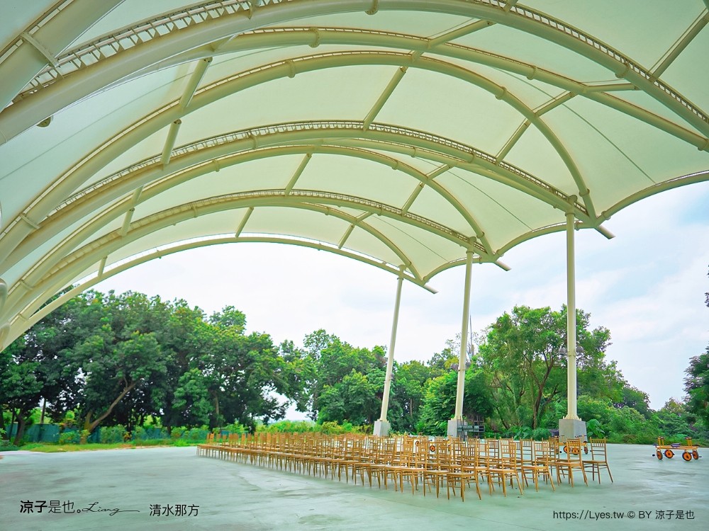 清水那方 彰化親子景點 氣墊兒童戲水池 沙坑 泡腳 餐廳 野餐 豪華懶人露營 溫泉泡湯