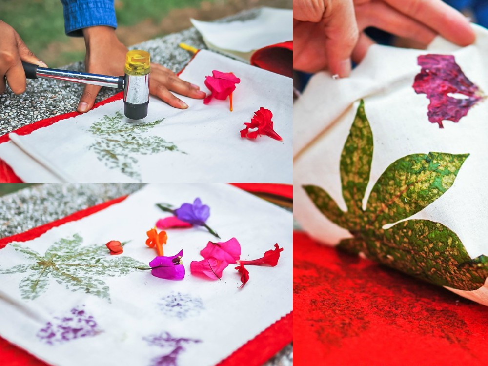 台中新社景點-布拉姆田莊 親子體驗活動 採枇杷、爆米花 DIY 、槌染、香菇娃娃體驗