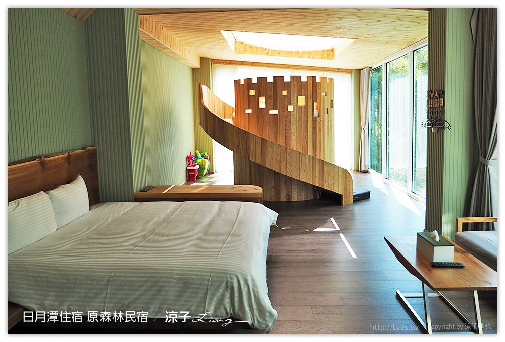 日月潭住宿-原森林民宿 房間風景超美 有游泳池 還有溜滑梯的親子民宿(房型篇)