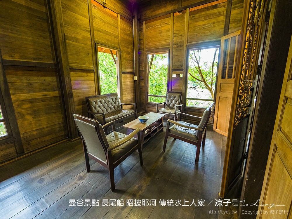 曼谷景點 長尾船 昭披耶河 傳統水上人家