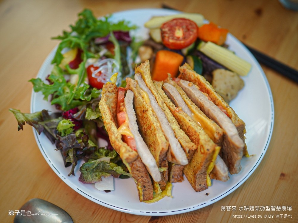 萬客來水耕蔬菜微型智慧農場 菜單 台南餐廳 台南美食 玻璃屋餐廳 台南景觀餐廳 早午餐