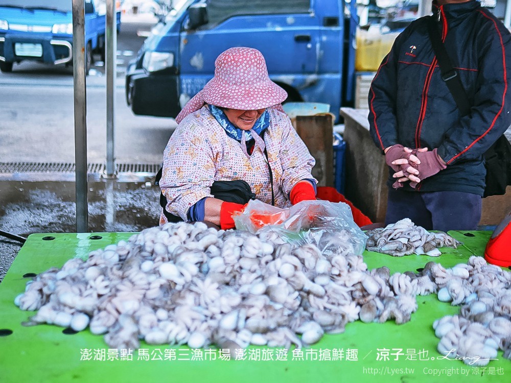 澎湖景點 馬公第三漁市場 澎湖旅遊 魚市搶鮮趣