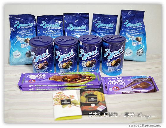 【義大利戰利品(二)】義大利必買巧克力(AMEDEI、Baci、Bacetti)、義大利麵、檸檬酒、檸檬糖與Twinings花果茶