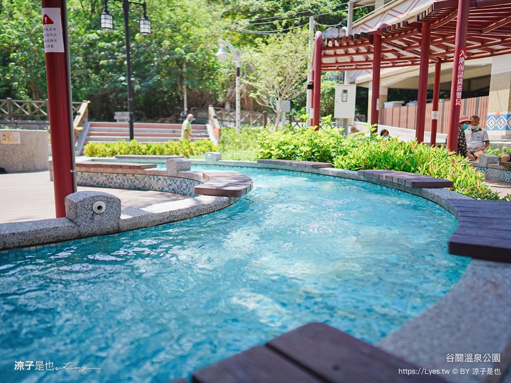 台中谷關景點 溫泉公園泡腳池 免費美人足湯 谷關溫泉廣場 谷關遊客中心