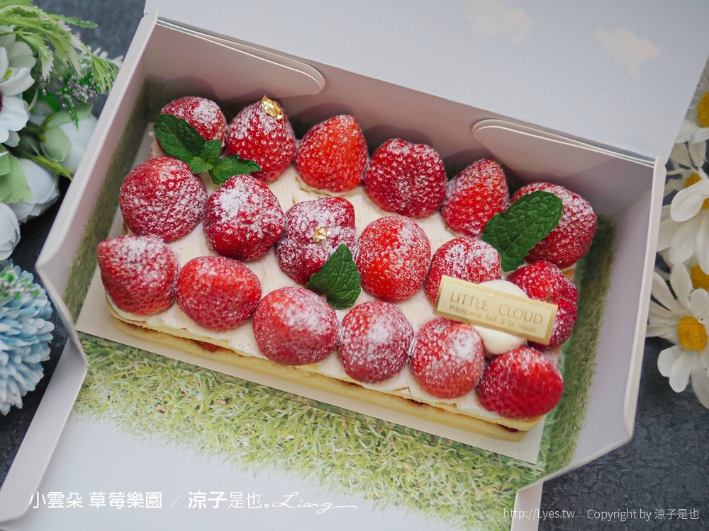 台中草莓蛋糕 小雲朵甜點工作室 預購制 草莓樂園 菜單 台中甜點下午茶