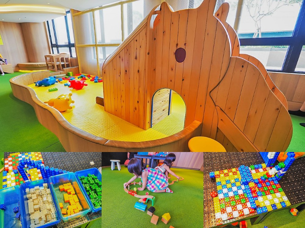 嘉義住宿-長榮文苑酒店 房型&早餐菜色 故宮南院對面親子友善飯店 有遊戲室、無邊際泳池