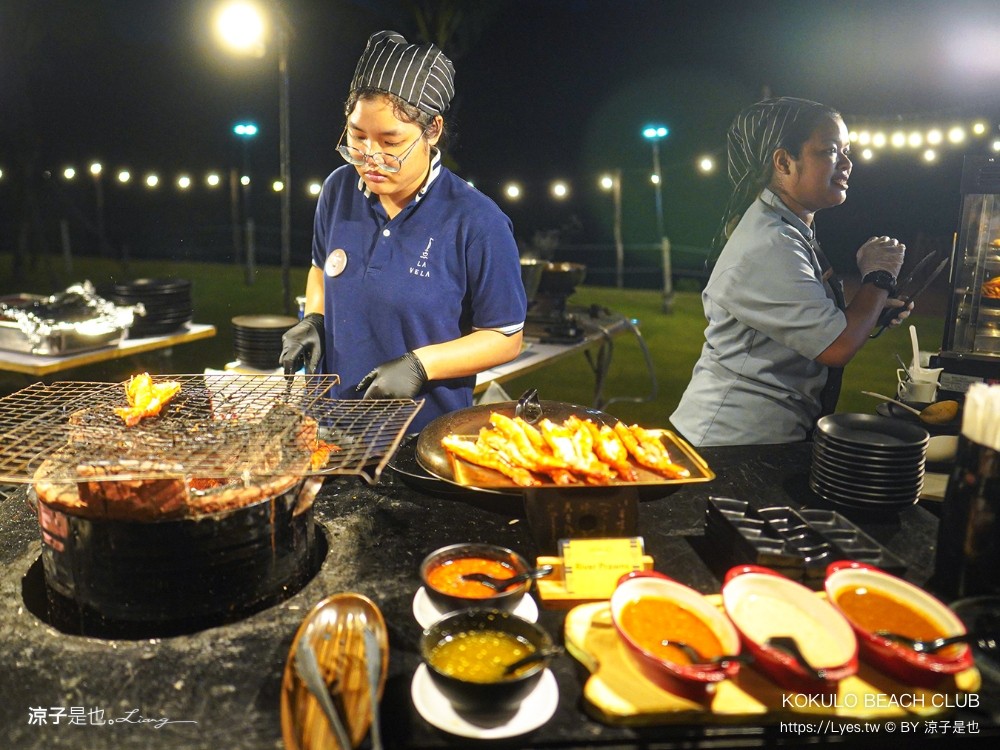 Kokulo Beach Club 泰國攀牙美食 Khao Lak 吃到飽 La Vela Khao Lak 泰國龍蝦吃到飽 海鮮燒烤 Buffet 海邊火舞表演 調酒秀 泰國攀牙美食 khao lak 吃到飽 la vela 泰國龍蝦吃到飽 海鮮燒烤 buffet 海邊火舞表演 調酒秀