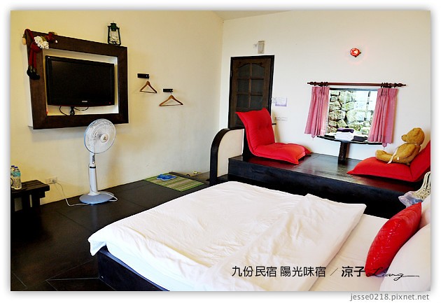 九份-陽光味宿-陽台風景很美的九份民宿