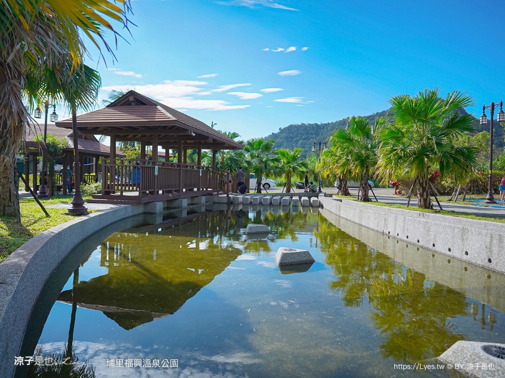 福興溫泉區親子共融公園 埔里 日式溫泉公園 南投景點 溫泉主題 埔里親子公園 泡腳池 攀爬網 沙坑 親子景點