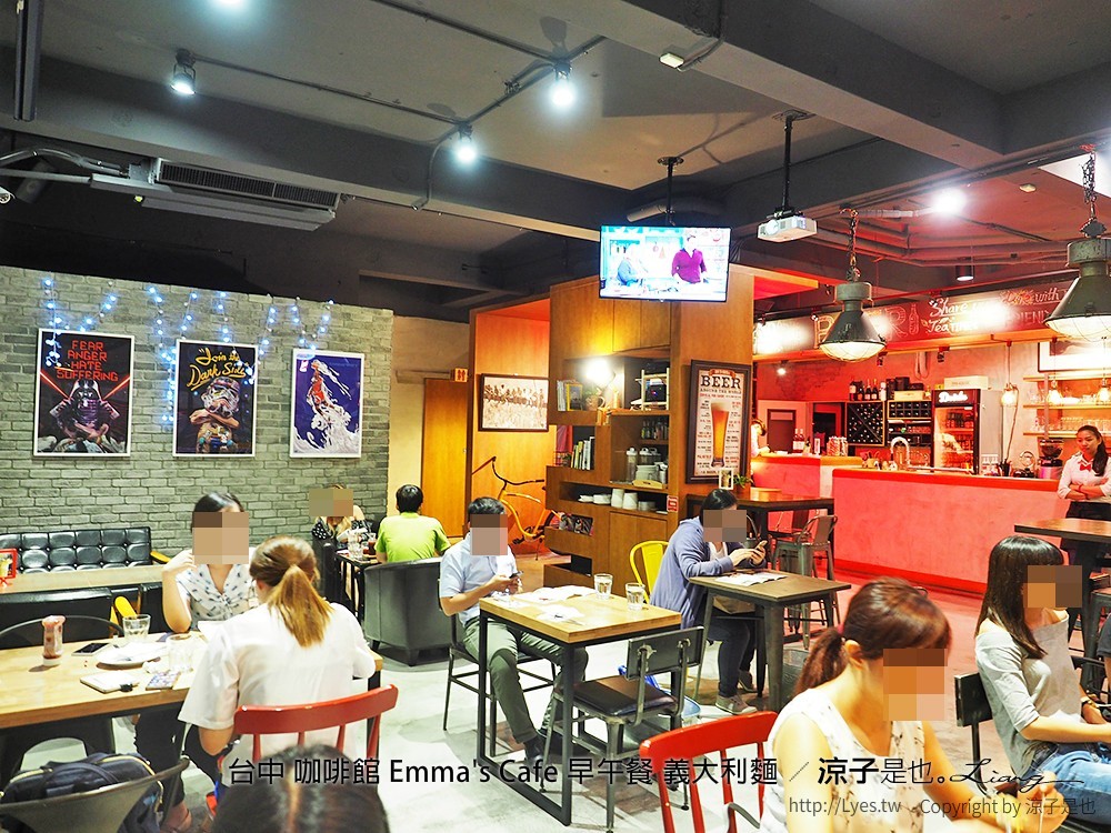 台中 咖啡館 Emma's Cafe 早午餐 義大利麵